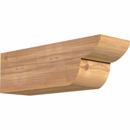 Ekena Millwork Crestline Smooth Rafter Tail, Western Red Cedar, 5 1/2"W x 6"H x 18"L RFT06X06X18CRE00SWR